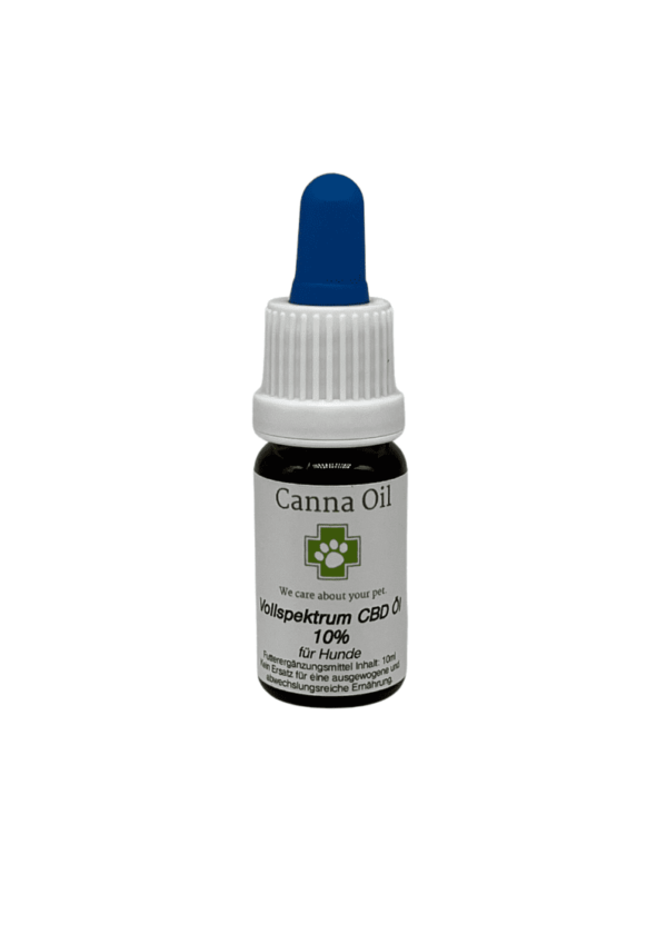 Olio di CBD 10% Full Spectrum 10ml, Questo olio di canapa CBD di alta qualità 5% 10ml è il livello successivo nella nostra gamma di olio di canapa CBD per cani.