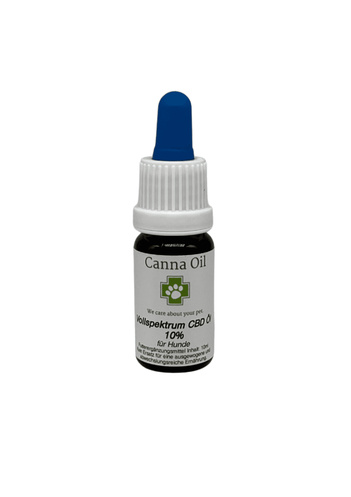 CBD Öl 10% Vollspektrum 10ml, Dieses hochwertige CBD Hanföl 5% 10ml, ist die nächste Stufe in unser CBD Hanföl-Sortiment für Hunde.